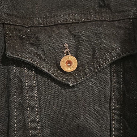 NSF Distressed Jean Jacket - Picture 6 of 8